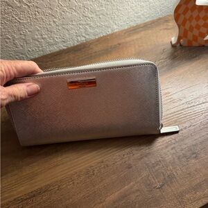 Kate Spade Silver Wallet